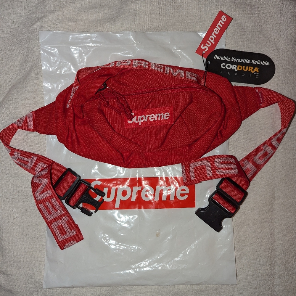 Supreme Red Waistbag